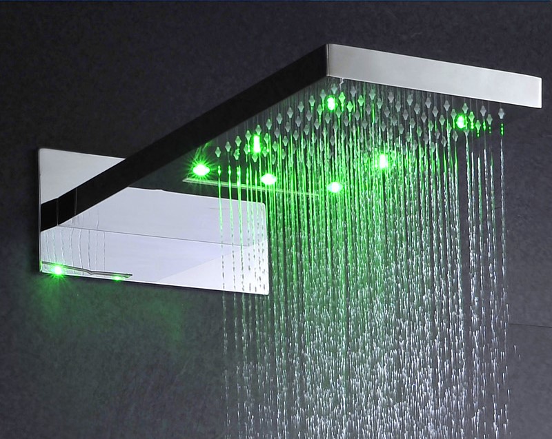 Gordola-Waterfall-Chrome-Wall-Mounted-LED-Rain